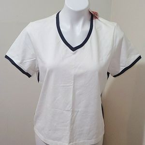 Style &Co sport stretch V neck tees size large